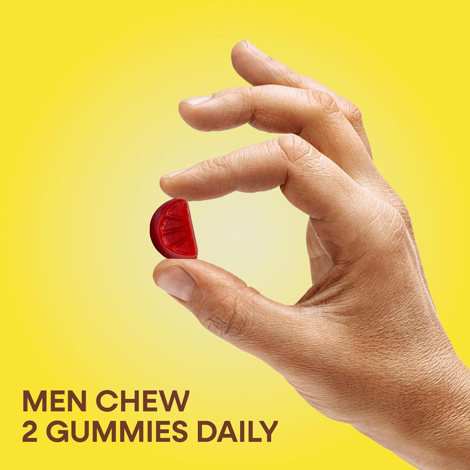 image:imageNatures Way Alive Mens Multivitamin Gummies Supports Energy Metabolism Muscle Function Superfood Antioxidants1 BVitamins Vegetarian Fruit Flavored 150 Gummies Packaging May VaryFruit
