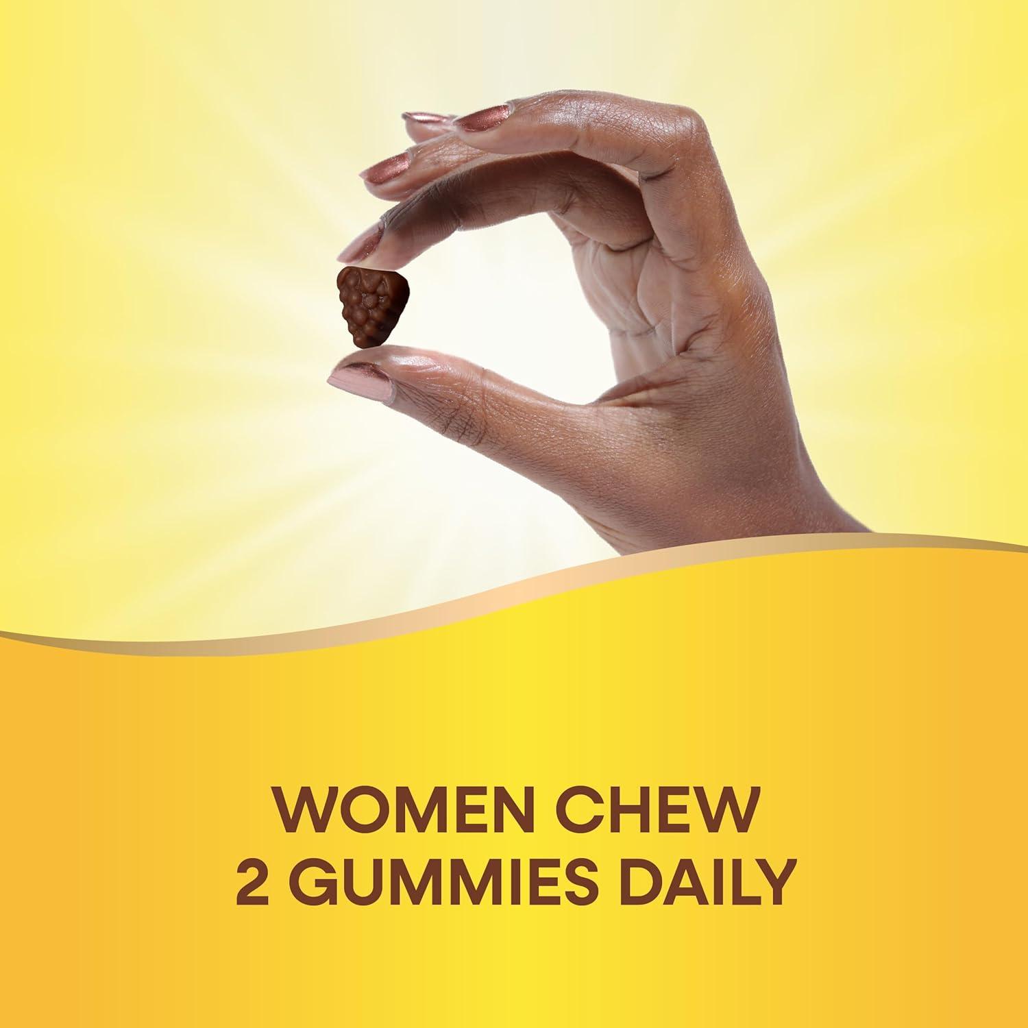 image:imageNatures Way Alive Womens Daily Gummy Multivitamins 16 Vitamins amp Minerals Energy Metabolism Hair Skin amp Nails Vegetarian Mixed Berry Flavored 150 Gummies Packaging May VaryMixed Berry