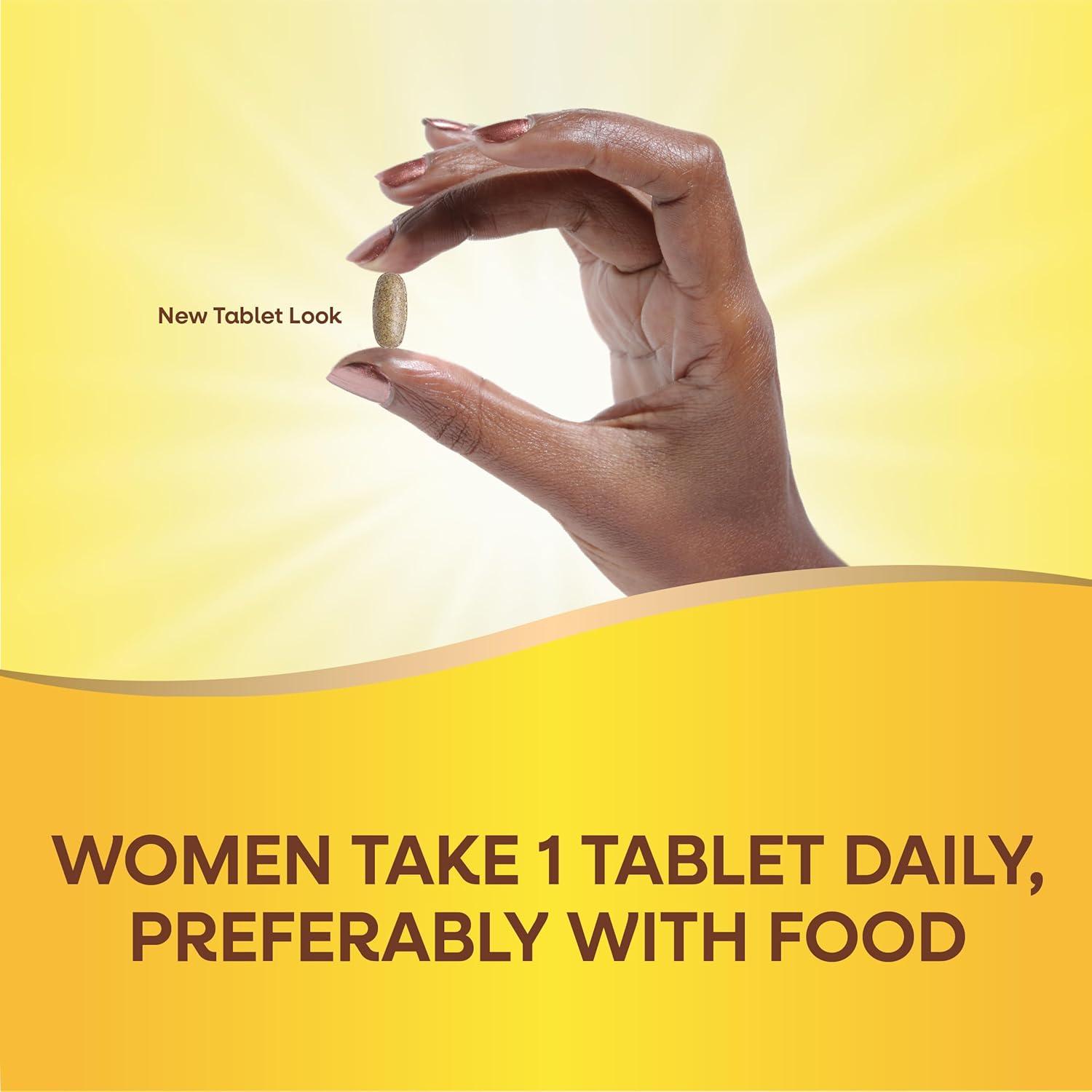 image:imageNatures Way Alive Womens Energy Multivitamin Tablets Supports Cellular Energy Fruit and Veggie Powder Blend 100mg per Serving 50 Tablets50 Count Pack of 2