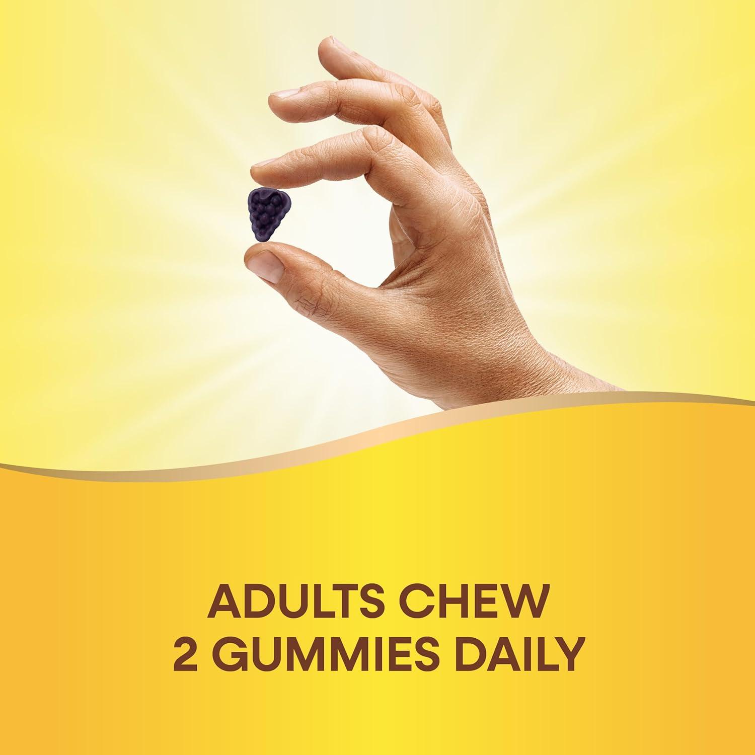 image:imageNatures Way Brain Fuel Supports Memory and Concentration Brain Function Support Supplement Clinically Studied Cognigrape Grape Flavored 60 Gummies60 Count Pack of 2