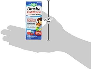image:imageNatures Way Umcka ColdCare Kids Cherry Syrup For Cough Congestion Sore Throat Clinically Proven 4 FL Ounce Packaging May Vary4 Fl Oz Pack of 2