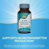 Nature’s Way 5-HTP, L-5-Hydroxytryptophan, Helps Make Serotonin to Promote a Positive Outlook*, Vitamin B6, Vitamin C, Griffonia Bean Extract, 60 Tablets (Packaging May Vary)