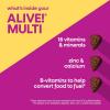 Nature’s Way Alive! Women’s 50 Plus Multivitamin Gummy, Daily Chewable Multivitamins with B-Vitamins, Vitamin D3, Calcium, Supports Heart, Brain & Bone Health,* Mixed Berry Flavored, 130 Count(60 Count (Pack of 1))