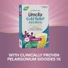 Nature’s Way Cold Relief Hot Drink, Umcka, Homeopathic, Clinically Proven Pelargonium Sidoides 1X, for Cough, Congestion, Sore Throat, Stuffy Nose, Lemon Flavored, 10 Packets