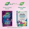 Nature’s Way Cold Relief Hot Drink, Umcka, Homeopathic, Clinically Proven Pelargonium Sidoides 1X, for Cough, Congestion, Sore Throat, Stuffy Nose, Lemon Flavored, 10 Packets