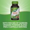 Nature’s Way Garden Veggies, Veggie Powder Blend, 900 mg per 2-Capsule Serving, 60 Vegan Capsules (Packaging May Vary)