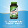 Nature’s Way Magnesium Gummies, Promotes Calm*, with Magnesium Citrate, Raspberry and Blackberry Flavored, 90 Gummies