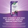 Nature’s Way Sambucus Cough Relief +(1) Immune Syrup*, Feel Better Faster(1), Clinically Proven South African Geranium, with Elderberry Extract, Vitamin C & Zinc, 8 Oz (Packaging May Vary)(4 Ounce)