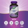 Nature’s Way Sambucus Zero Sugar Immune Gummies, Daily Immune Support*, Black Elderberry Extract, Vitamin C, Vitamin D3, Zinc, Sugar Free, Sugar Alcohol Free, Plant-Based Sweeteners, 70 Gummies(All Family)