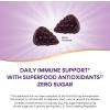 Nature’s Way Sambucus Zero Sugar Immune Gummies, Daily Immune Support*, Black Elderberry Extract, Vitamin C, Vitamin D3, Zinc, Sugar Free, Sugar Alcohol Free, Plant-Based Sweeteners, 70 Gummies(All Family)
