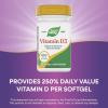 Nature’s Way Vitamin D3, Bone Health and Immune Function*, 2000 IU (50 mcg per Serving), 120 Softgels (Packaging May Vary)