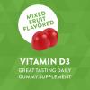 Nature’s Way Vitamin D3 Gummies, Supports Immune and Bone Health*, 2000 IU (50 mcg) per 2-gummy Serving, Vitamin D3 2000IU per 2 Gummies, Mixed Fruit Flavored, 120 Count(120 Count (Pack of 2))