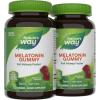 Nature’s Way Adult Melatonin Gummies, Supports Restful Sleep*, Fall Asleep Faster*, Strawberry Flavored, 5 mg Melatonin Gummies per 2-Gummy Serving, 120 Count (Set of 2)(120 Count (Pack of 2))
