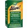 Nature’s Way Alive! Calcium Max Absorption 1200 mg calcium per 4 tablets with Vitamin D3, Bone Support*, Vitamin D3 & K2, Magnesium, 120 Tablets (Packaging May Vary)(120 Count (Pack of 1))