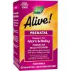 Nature’s Way Alive! Complete Premium Prenatal Multivitamins for Women, Healthy Eye and Brain Development*, 60 Vegan Softgels
