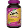 Nature’s Way Alive! Gummy Prenatal Vitamins, Prenatal Multivitamin Supplement with Plant-Based DHA for Brain & Eye Development*, Vegetarian Orange Raspberry Lemonade Flavored, 90 Gummies