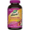 Nature’s Way Alive! Women’s 50 Plus Multivitamin Gummy, Daily Chewable Multivitamins with B-Vitamins, Vitamin D3, Calcium, Supports Heart, Brain & Bone Health,* Mixed Berry Flavored, 130 Count(150 Count (Pack of 1))