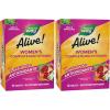Nature’s Way Alive! Women’s Energy Multivitamin Tablets, Supports Cellular Energy*, Fruit and Veggie Powder Blend (100mg per Serving), 50 Tablets(50 Count (Pack of 2))