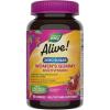 Nature’s Way Alive! Zero Sugar Women’s Gummy Multivitamins, Energy Metabolism*, Hair, Skin, Nails*, B-Vitamins, No Sugar Alcohols, Plant-Based Sweeteners, Strawberry Flavored, 80 Gummies