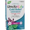 Nature’s Way Kids Umcka Cold Relief Chewables, Ages 6+, Shortens Duration and Reduces Severity, Multi-Symptom Cold Remedy, Non-Drowsy, Cherry Flavored, 10 Tablets(10 Count (Pack of 1))