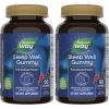 Nature’s Way Sleep Well Melatonin and Magnesium Gummies, Sleep Support for Adults*, with Ashwagandha, Berry Flavored, 90 Gummies(90 Count (Pack of 2))