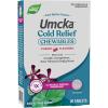 Nature’s Way Umcka Cold Relief, Shortens Duration and Reduces Severity, Multi-Symptom Cold Relief, Homeopathic, Phenylephrine Free, Cherry Flavored, 20 Chewable Tablets
