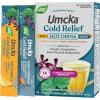 Nature’s Way Umcka ColdCare Day + Night, Soothing Hot Drink Mixes, Lemon & Honey Flavors, 12 Packets