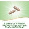 Nature’s Way 5-Mushroom Blend, with Lion’s Mane, Shiitake, Reishi, Maitake, Chaga Mushroom, 60 Vegan Capsules