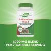 Nature’s Way 5-Mushroom Blend, with Lion’s Mane, Shiitake, Reishi, Maitake, Chaga Mushroom, 60 Vegan Capsules