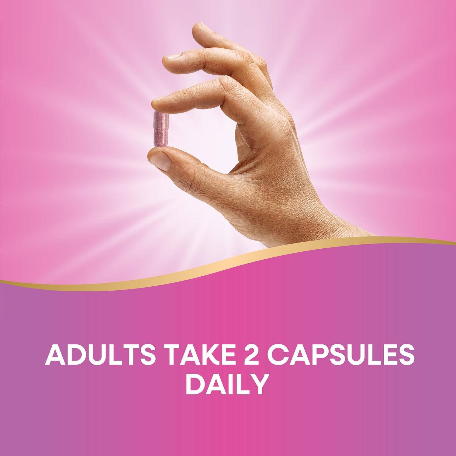 image:imageNatures Way Womens Care CranRx with Probiotics Supports Urinary Health Vitamin C Cranberry 7 Billion Live Cultures per 2Capsule Serving 60 Capsules Packaging May Vary