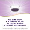 Nature’s Way Sambucus NightTime Elderberry Syrup with Melatonin, Supports Restful Sleep*, 4 Fl Oz