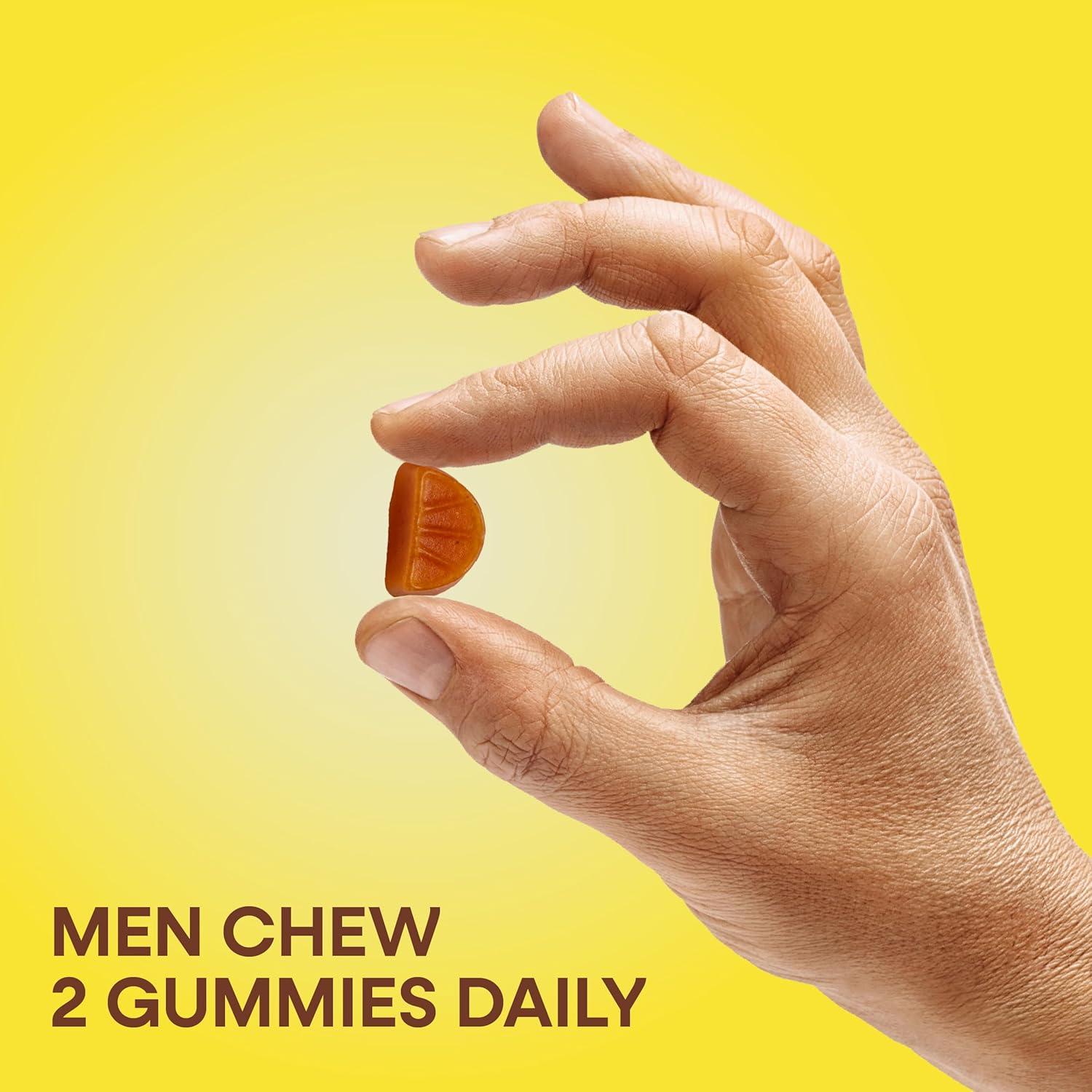 image:imageNatures Way Alive Mens 50 Daily Gummy Multivitamins Supports Healthy Brain Eyes Heart BVitamins GlutenFree Fruit Flavored 60 Gummies Packaging May Vary60 Count Pack of 1