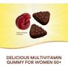 Nature’s Way Alive! Women’s 50+ Premium Gummy Multivitamin Supplement, Supports Heart, Brain & Bones*, B-Vitamins, Vegetarian, Grape and Cherry Flavored Gummy Vitamins, 75 Gummies (Packaging May Vary)(75 Count (Pack of 2))