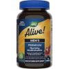 Nature’s Way Alive! Men’s Premium Gummy Multivitamin, Supports Healthy Heart, Muscle Function*, Full B-Vitamin Complex, Orange, Grape, Cherry Flavored, 75 Gummies (Packaging May Vary)