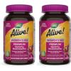 Nature’s Way Alive! Women’s 50+ Premium Gummy Multivitamin Supplement, Supports Heart, Brain & Bones*, B-Vitamins, Vegetarian, Grape and Cherry Flavored Gummy Vitamins, 75 Gummies (Packaging May Vary)(75 Count (Pack of 2))