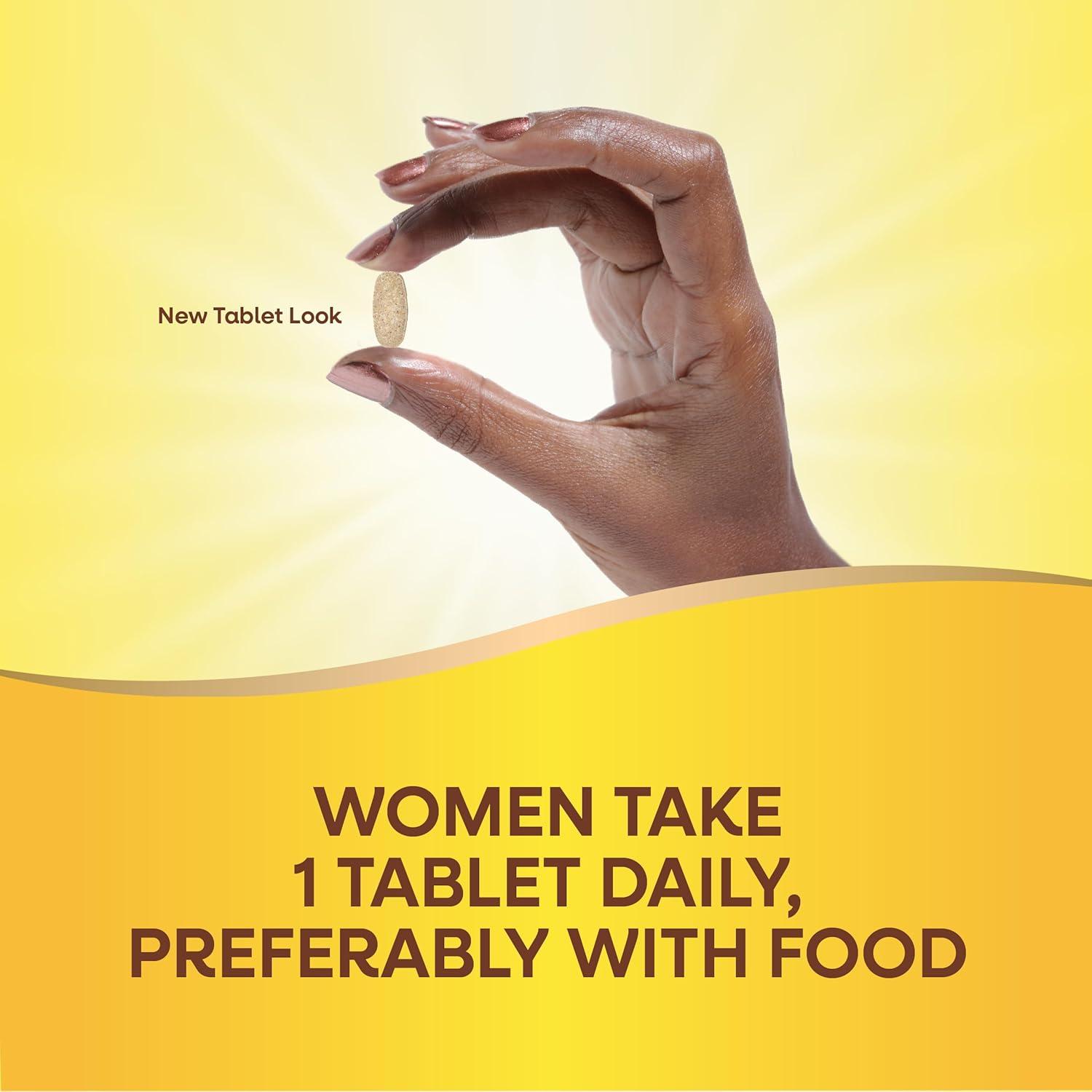 image:imageNatures Way Alive Womens 50 Complete Multivitamins Supports Healthy Heart Brain Bones Superfood Antioxidants1 BVitamins Gluten Free 130 Tablets Packaging May Vary130 Count Pack of 1