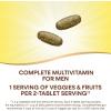 Nature’s Way Alive! Garden Goodness Men’s Multivitamin, One Serving of Veggies and Fruits(1), High Potency B-Vitamins, 60 Tablets (Packaging May Vary)