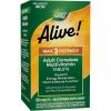 Nature’s Way Alive! Max3 Potency Adult Complete Multivitamin, High Potency B-Vitamins to Support Cellular Energy Metabolism*, Multivitamin with Methylated B12 & Folate, No Added Iron, 180 Tablets(90 Count (Pack of 1))