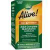 Nature’s Way Alive! Max6 Potency Adult Complete Multivitamin, Vitamins A,C, E & B-Vitamins, Methyl B12 & Folate, Supports Heart & Muscle Function and Energy Metabolism*, No Added Iron, 90 Capsules