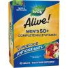 Nature’s Way Alive! Men’s 50+ Complete Multivitamin, Supports Healthy Brain, Eyes & Heart*, High Potency B-Vitamins, Gluten-Free, 130 Tablets (Packaging May Vary)(50 Count (Pack of 1))