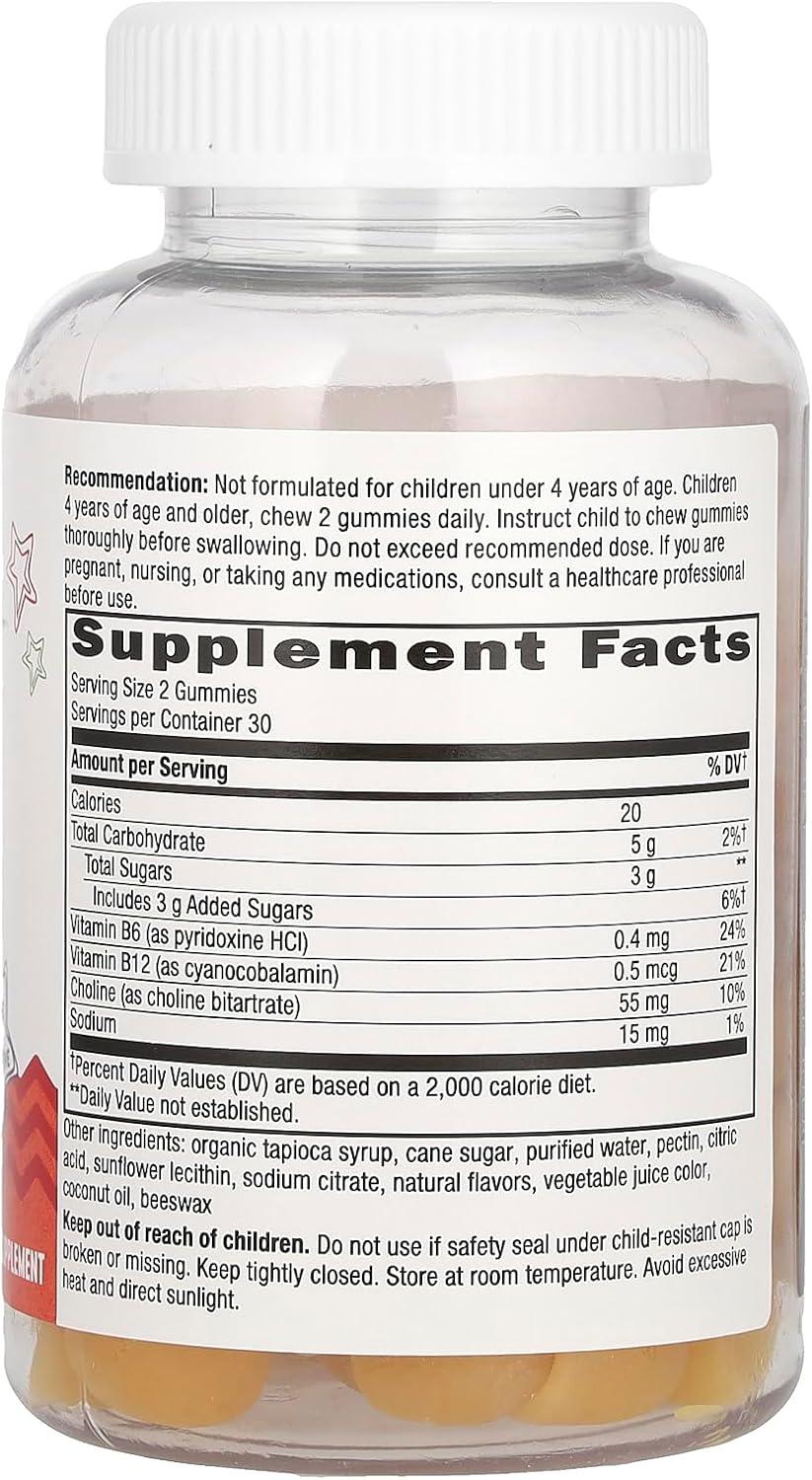 image:imageNatures Way Kids Brain Supplement Gummies Supports Healthy Brain Function Lemonade Flavored 60 Gummies