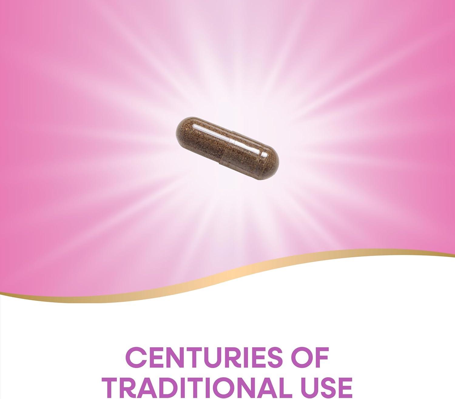 image:imageNatures Way Vitex Fruit Traditional Menstrual Cycle Support Traditional Womens Health Support Chasteberry Supplement for Women Vegan 320 Capsules Packaging May Vary320 Count Pack of 1