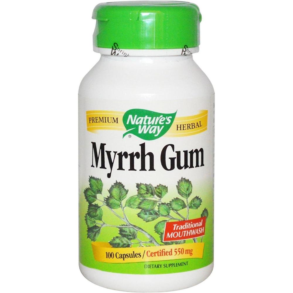 image:imageNatures Way Myrrh Gum Tree Resin 1100 mg per serving 100 Capsules Packaging May Vary100 Count Pack of 2