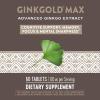 Nature’s Way Ginkgold Max Advanced Ginkgo Extract, Supports Concentration, Cognitive Function*, Memory and Focus*, Gluten-Free, Vegan, 60 Vegan Tablets (Packaging May Vary)(30 Count (Pack of 1))