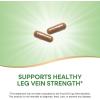 Nature’s Way Leg Veins, Supports Healthy Leg Vein Strength*, 6-Herb Blend, Horse Chestnut Extract and Dandelion Supplement, Gluten Free, 60 Vegan Capsules (Packaging May Vary)