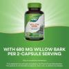 Nature’s Way Willow Bark, Traditional Relief of Discomfort Due to Occasional Overexertion*, Non-GMO Project Verified, 680 mg per Serving, 100 Vegan Capsules(100 Count (Pack of 1))