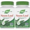 Nature’s Way Neem Leaf Capsules, Traditional Intestinal Support*, Used in Ayurveda, 950 mg per 2-Capsule Serving, Non-GMO Project Verified, Vegan, 100 Count (Packaging May Vary)(100 Count (Pack of 2))