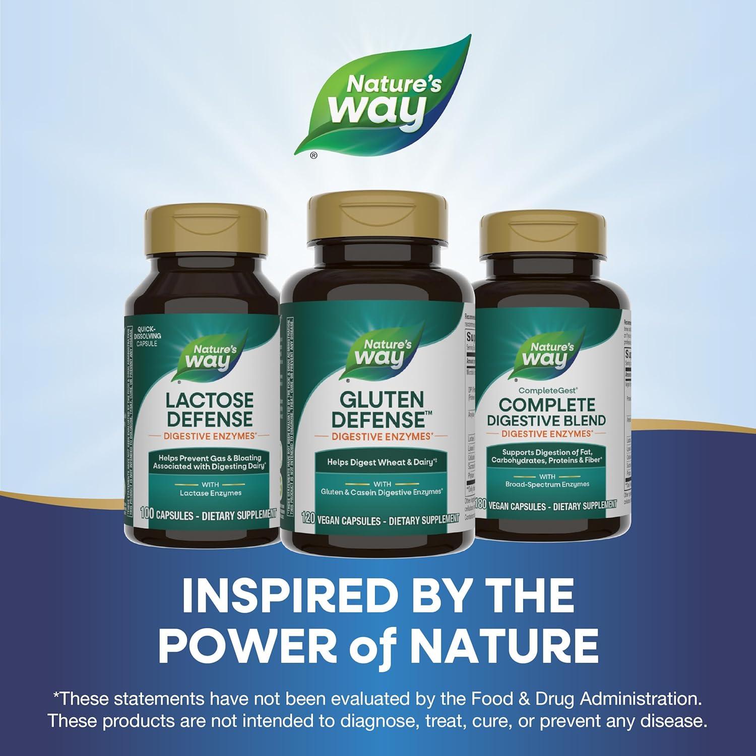 image:imageEnzymatic Therapy Gluten Defense Gluten amp Casein Targeted Digestive Enyzmes 120 VCaps Packaging May Vary120 Count Pack of 2