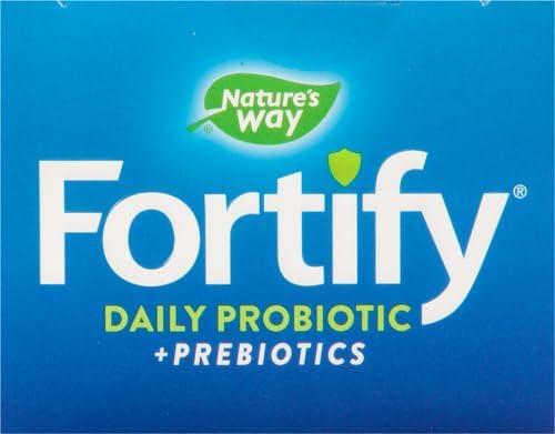 image:imageNatures Way Extra Strength1 Fortify Probiotic Probiotics for Digestive Health Prebiotics 50 Billion Live Cultures Digestive amp Immune Health Support 30 Capsules30 Count Pack of 2