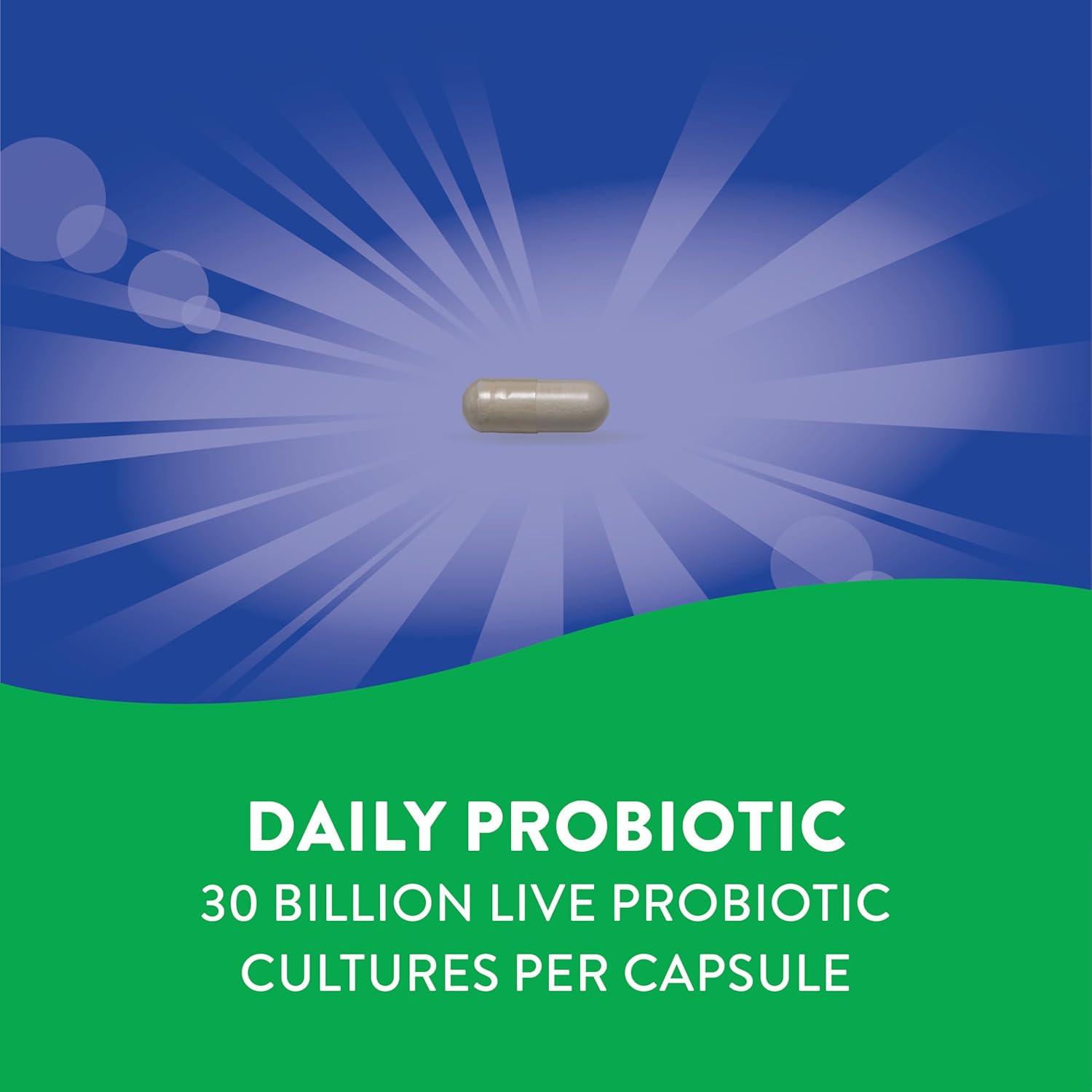 image:imageNatures Way Fortify Daily Probiotic 30 Billion Live Cultures 11 Strains Prebiotics 30 Capsules30 Count Pack of 2